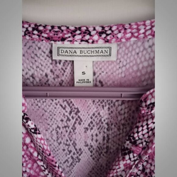 ❤️Dana Buchman tie front top size small. 111225 - Picture 4 of 4